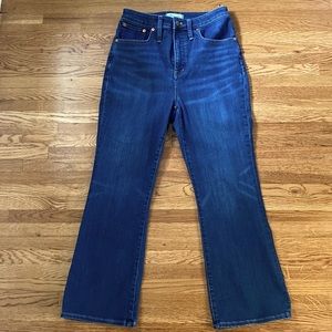 Madewell Curvy Cali Demi-Boot Jeans in Larkspur Wash: TENCEL™ Denim Edition